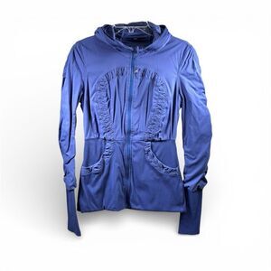 Lululemon Dance Studio Reversible Jacket in Purple Blueish Size 10